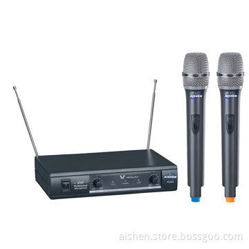 VHF Wireless Microphone, Operating Distance 50m